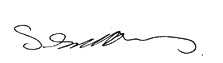 Suzanne Scott Thomas signature